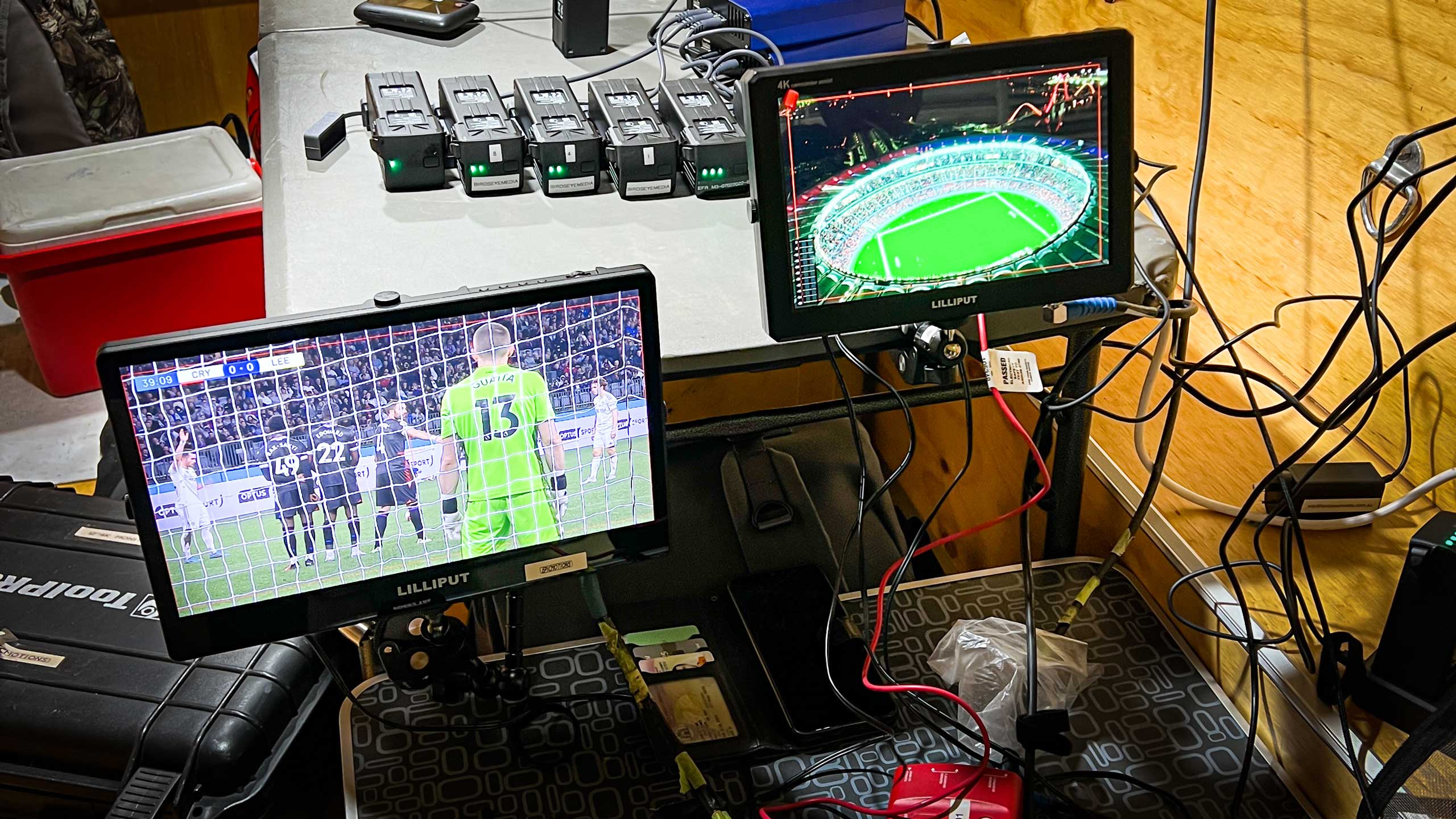 video production services showcasing a soccer game