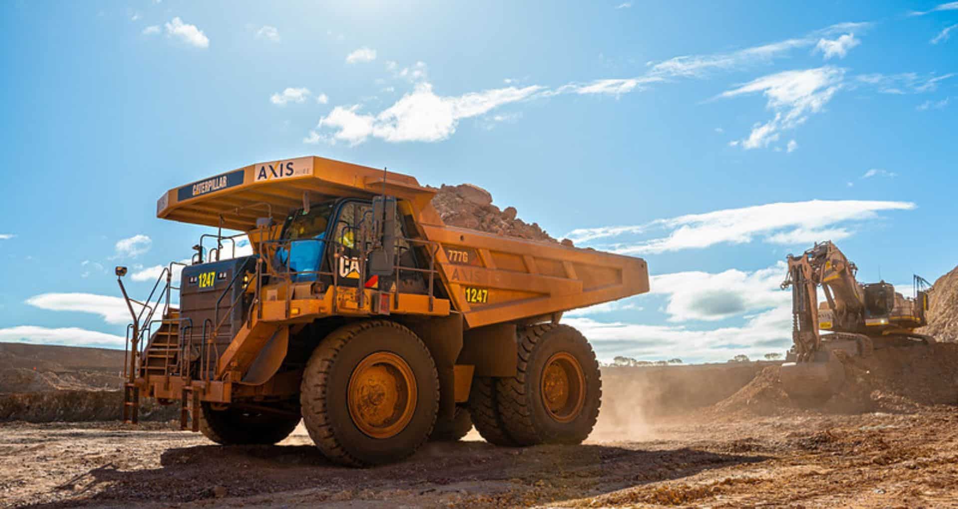 Large mining truck still from fleet videos