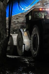 a mining truck